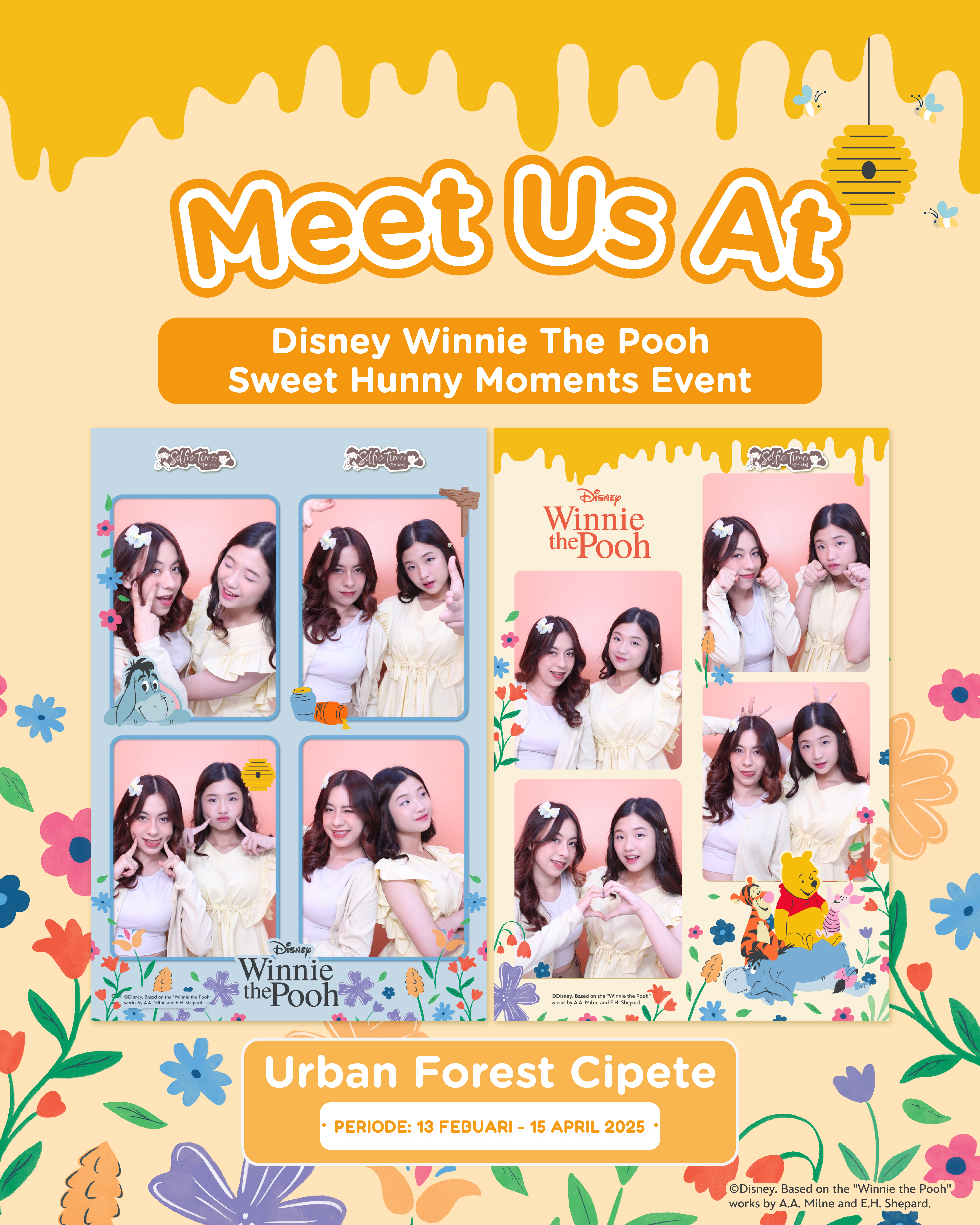 Abadikan-Momen-Bersama-Keluarga-Pakai-Frame-Disney-Winnie-The-Pooh-Hanya-di-Selfie-Time