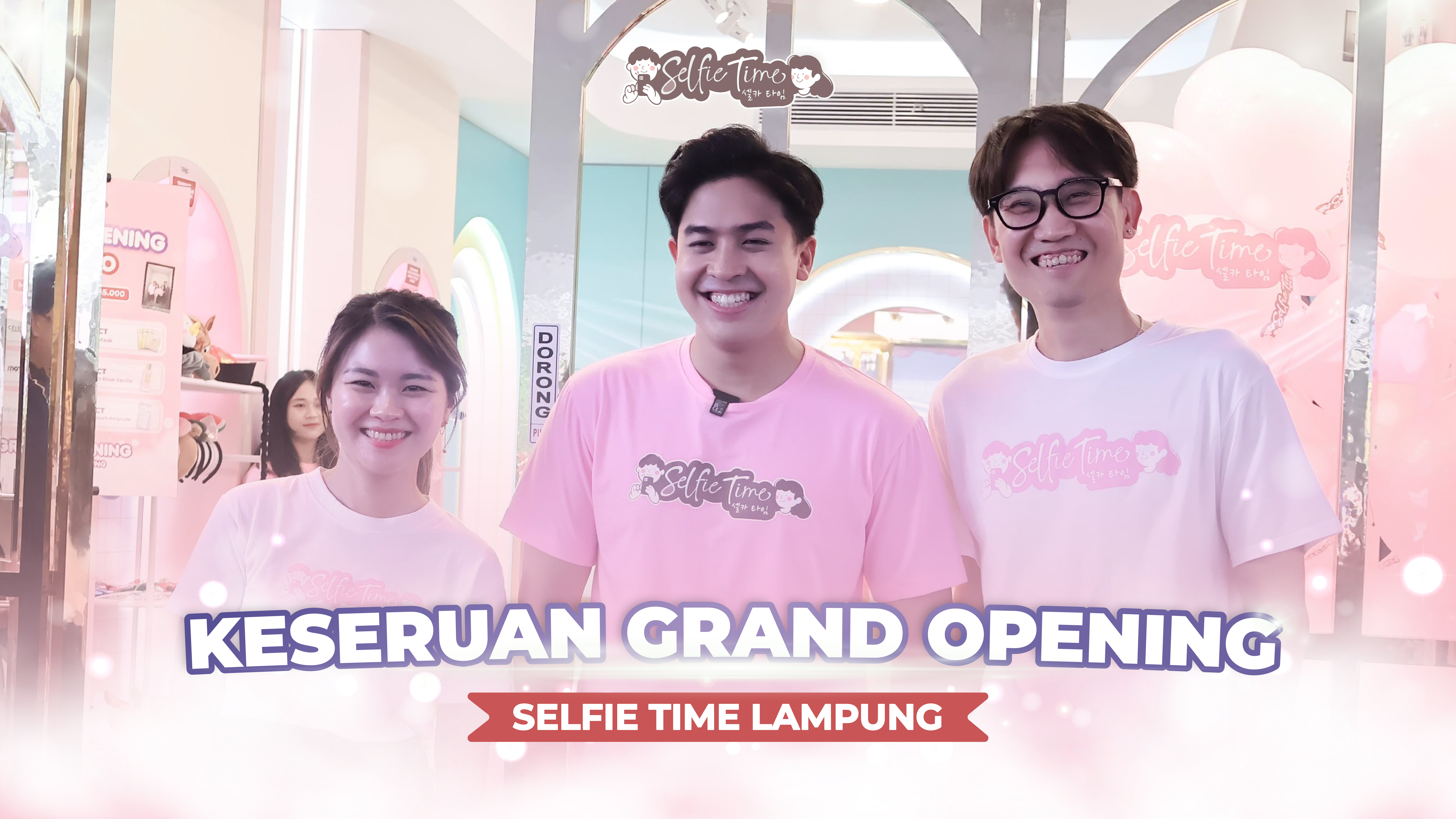 Ada Jerome Polin, Grand Opening Selfie Time Lampung Seru Banget!